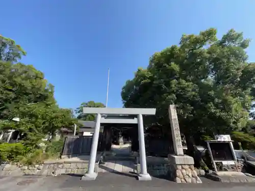 神館神社の鳥居
