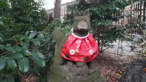 菊田神社の狛犬