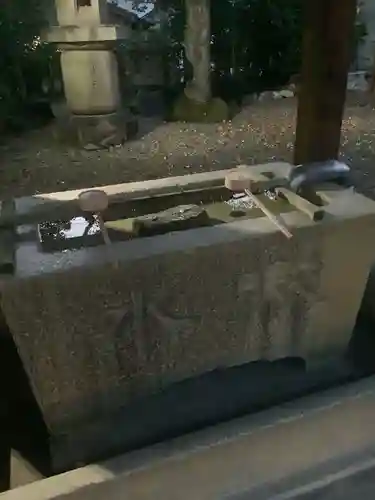 溝旗神社（肇國神社）の手水舎