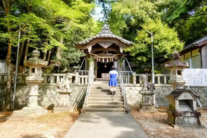樹木神社の本殿・本堂
