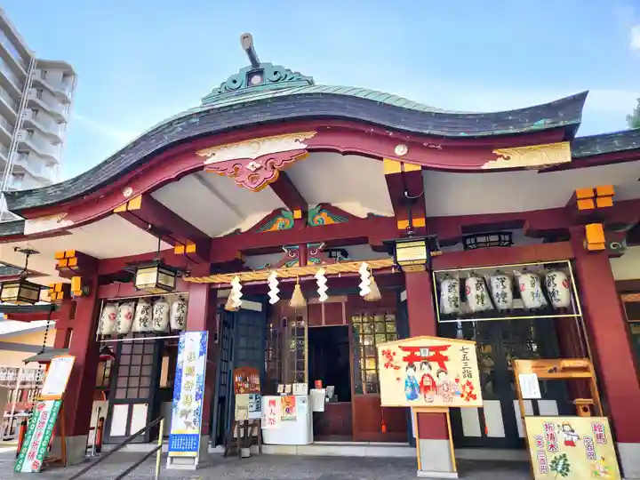 豊崎神社の本殿・本堂