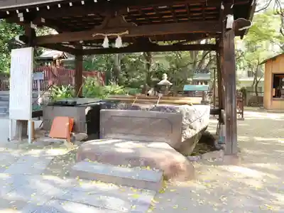 敏馬神社の手水舎