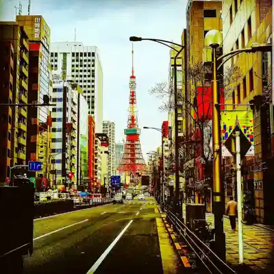 三田春日神社の周辺