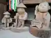 雪蹊寺の像