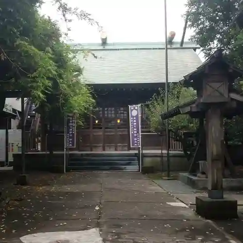 國領神社の本殿・本堂