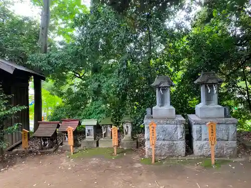 川越氷川神社の末社