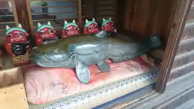 板倉雷電神社の狛犬