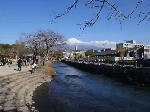 富士山本宮浅間大社の景色