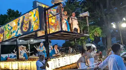 永山神社のお祭り