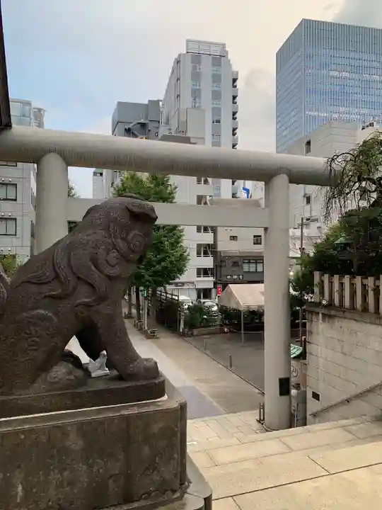 芝大神宮の狛犬