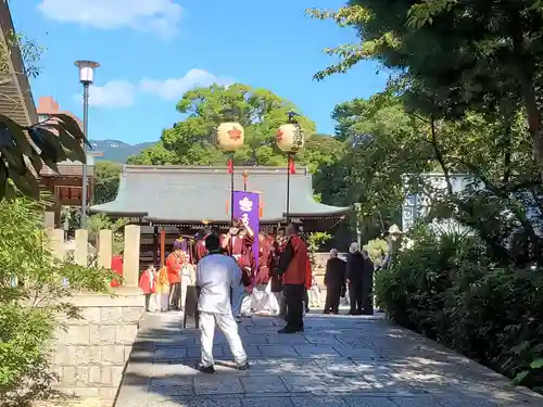 弓弦羽神社のお祭り