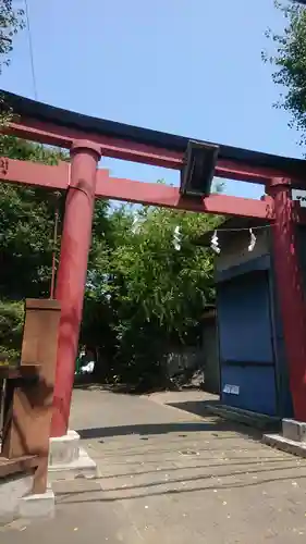 東京羽田 穴守稲荷神社の鳥居