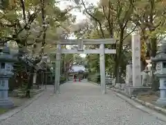 漆部神社の鳥居