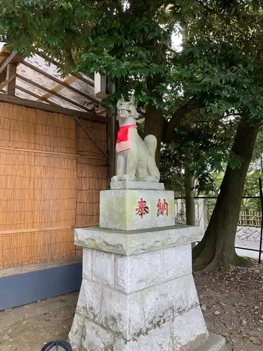 笠間稲荷神社の狛犬