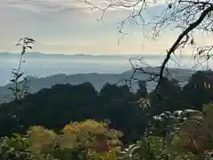 善峯寺の景色