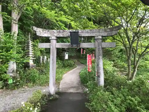 唐松山　護国寺の鳥居