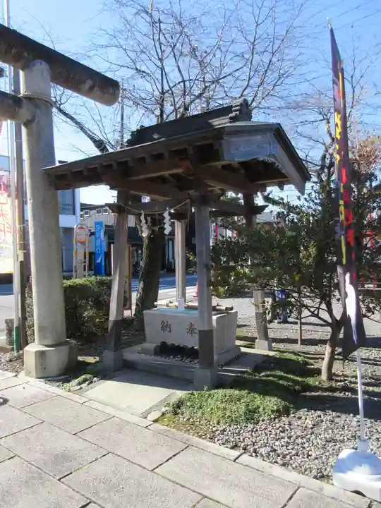 鹿島神社の手水舎