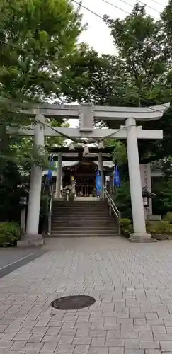 鳩ヶ谷氷川神社の鳥居