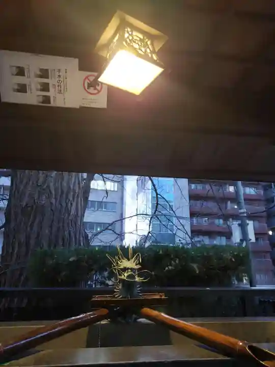 熊野神社の手水舎