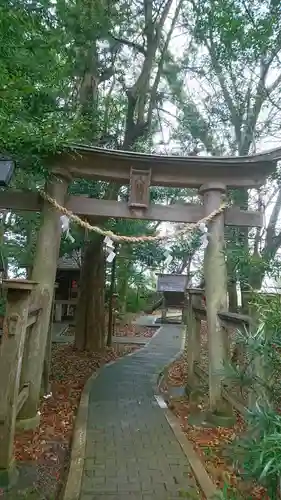 青海神社の鳥居