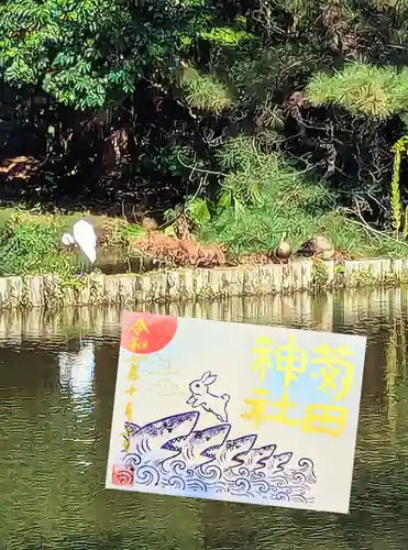 菊田神社の御朱印