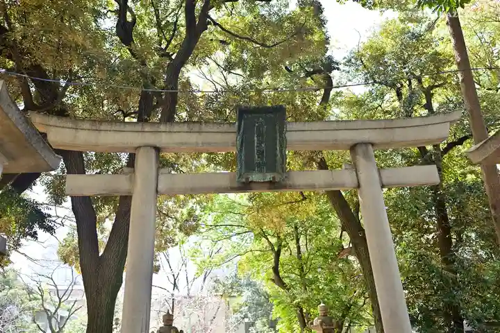 赤坂氷川神社の鳥居