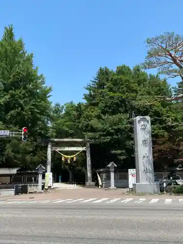 帯廣神社の鳥居