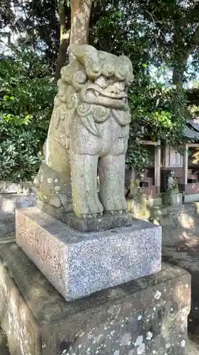 酒列磯前神社の狛犬