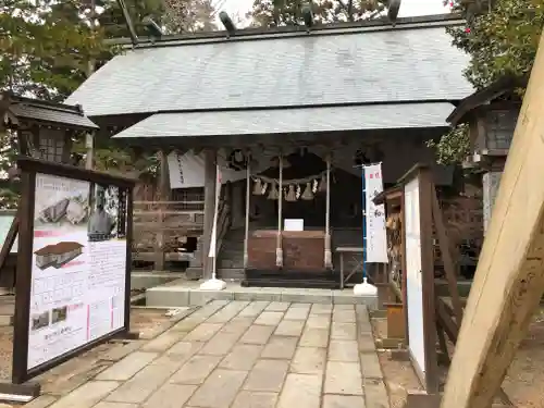 涌谷神社の本殿