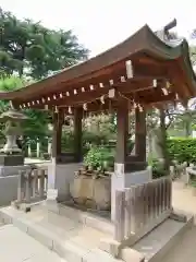 薭田神社の手水