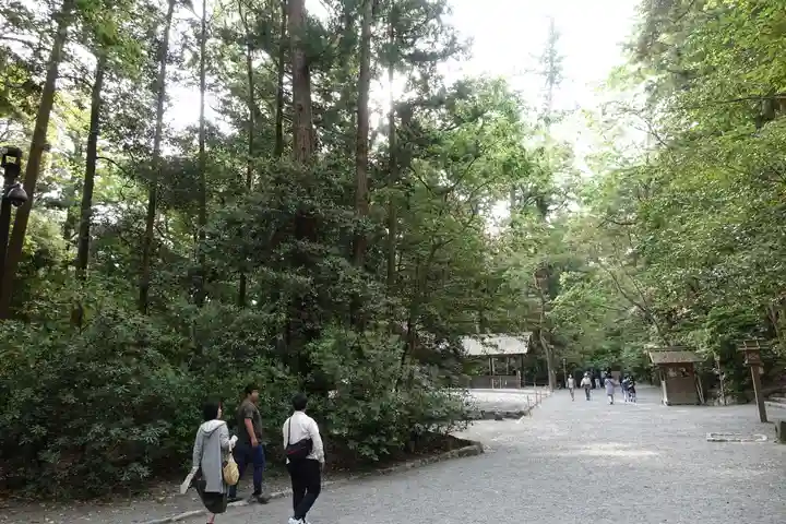 伊勢神宮外宮(豊受大神宮)の景色