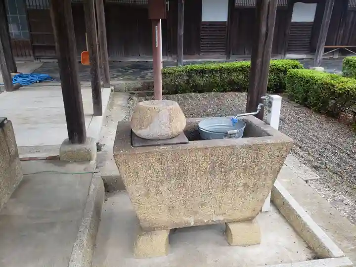 正明寺の手水舎