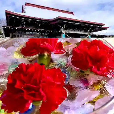 伊達神社の手水舎