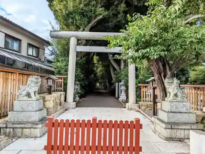 岩槻久伊豆神社の鳥居