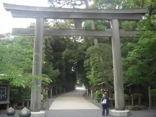 寒川神社の鳥居