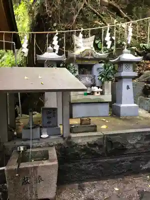 英彦山豊前坊高住神社の手水舎
