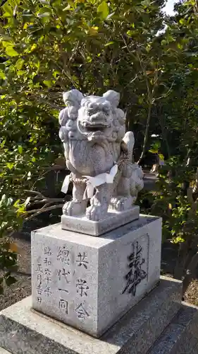 水天宮の狛犬