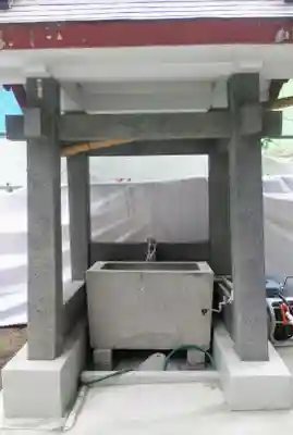 富沢稲荷神社の手水舎