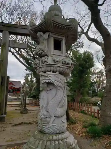 飯香岡八幡宮の鳥居