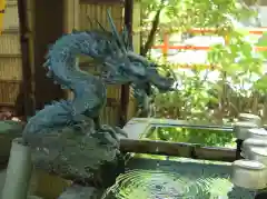 愛宕神社の手水