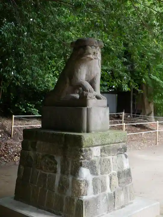 中山神社の狛犬