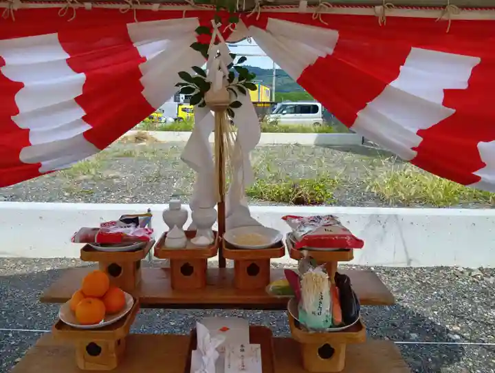 刺田比古神社のお祭り