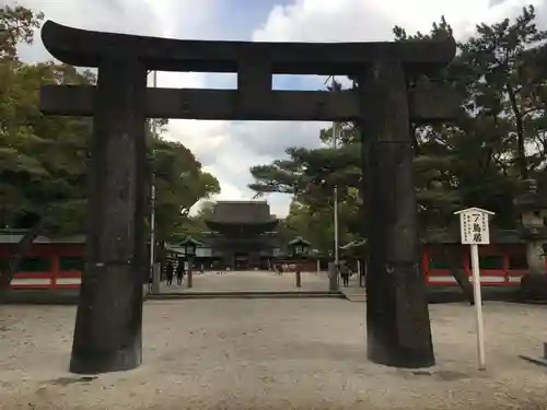 筥崎宮の鳥居