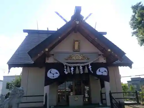 三里塚神社の本殿・本堂