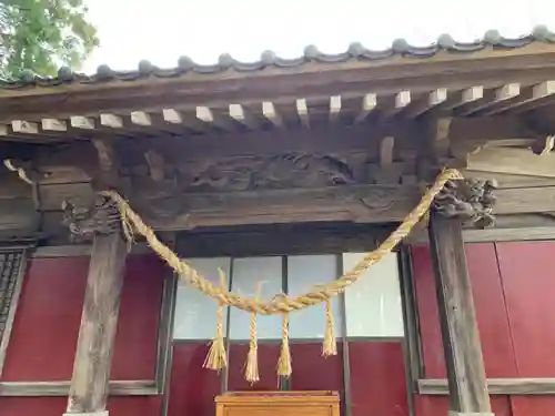 神明神社の芸術