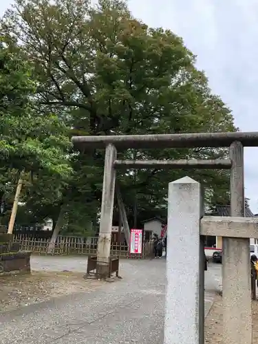 神明宮の鳥居