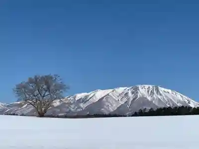 岩手山神社の景色