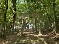 可美真手命神社の鳥居
