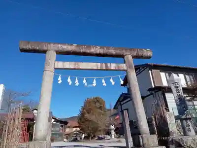 武甲山御嶽神社里宮の鳥居