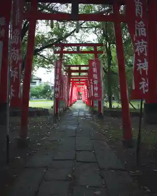 於菊稲荷神社(群馬県)
